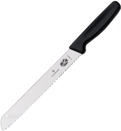 

Кухонный нож Victorinox Standard Bread 210 мм Black (5.1633.21)
