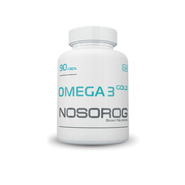 

Комплекс незаменимых жирных кислот Nosorog Nutrition Omega 3 Gold 90 капсул (333444)