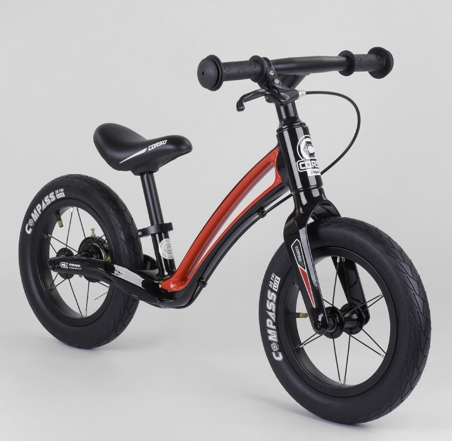 

Беговел Corso магниевая рама Prime C7 Black / Red (25303)