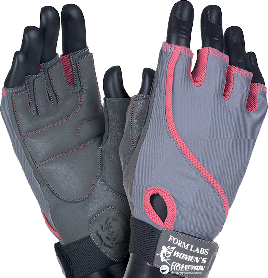 

Перчатки для фитнеса Form Labs FLA Womens Collection MFG 904 (S) Серые с розовым (8591325004863)