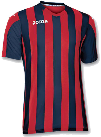 

Футболка спортивная Joma Copa M Красно-Темно-синяя (100001.603_M)