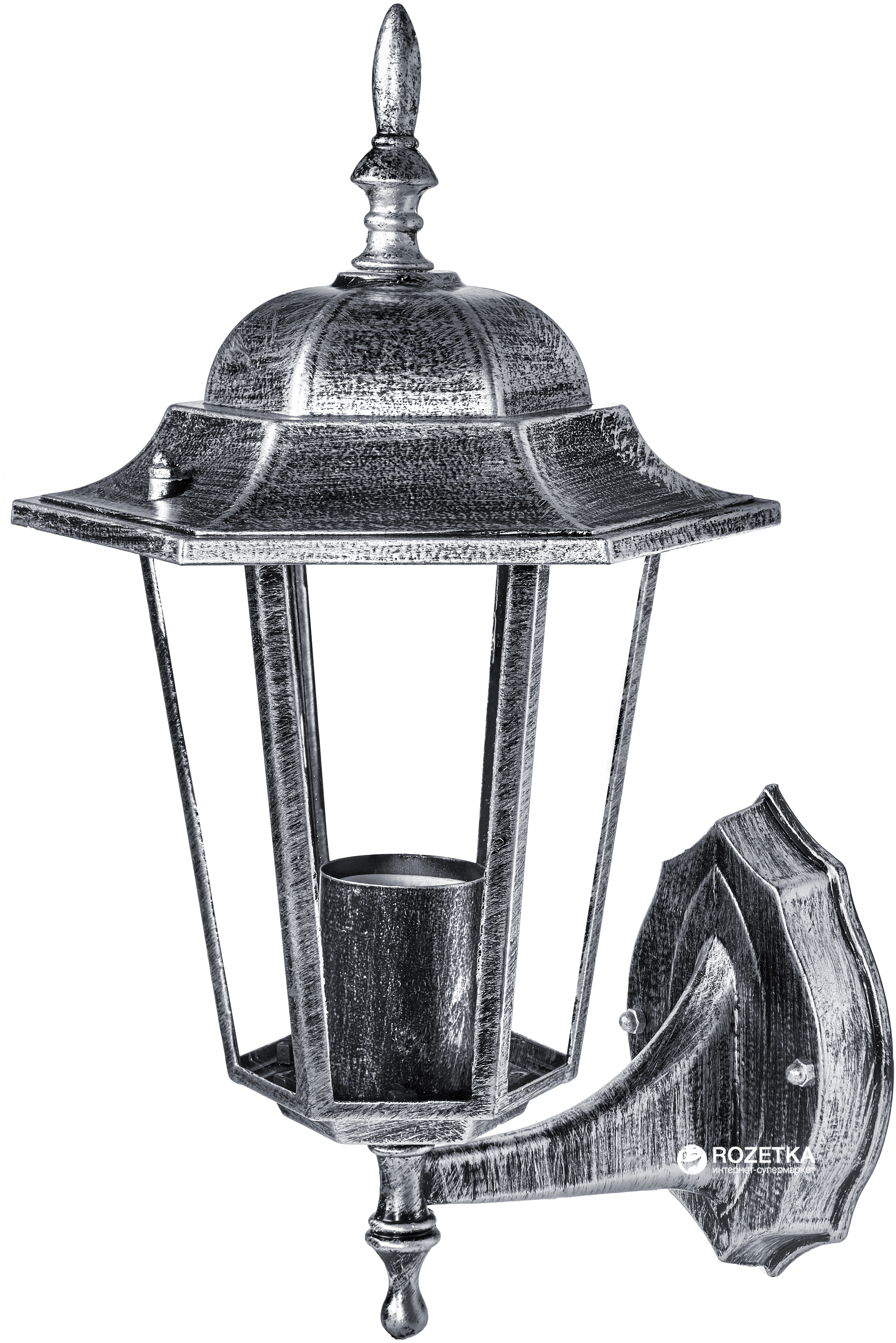 

Уличный светильник Delux Palace A001 60W E27 Черное серебро (90011333)