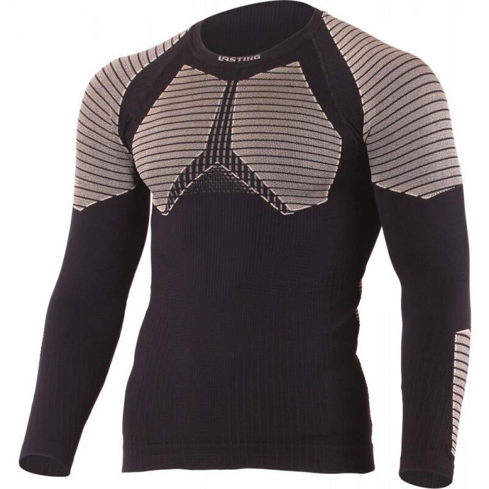 

Термофутболка Lasting Werolo / Черный-Серый, Термофутболка Lasting Werolo L/XL Черный-Серый