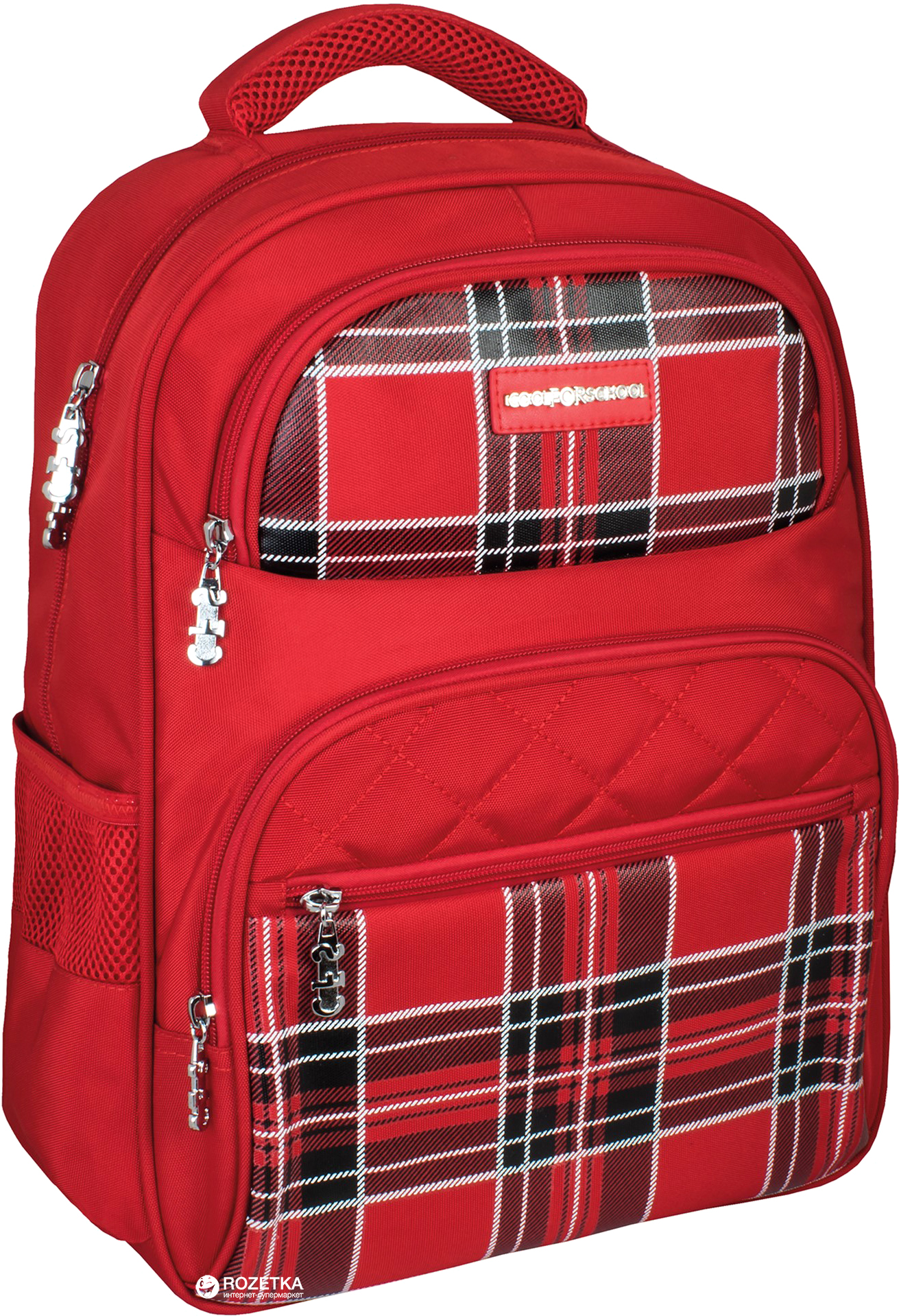 

Рюкзак школьный Сool For School 400 16" Plaid Red (CF86137)