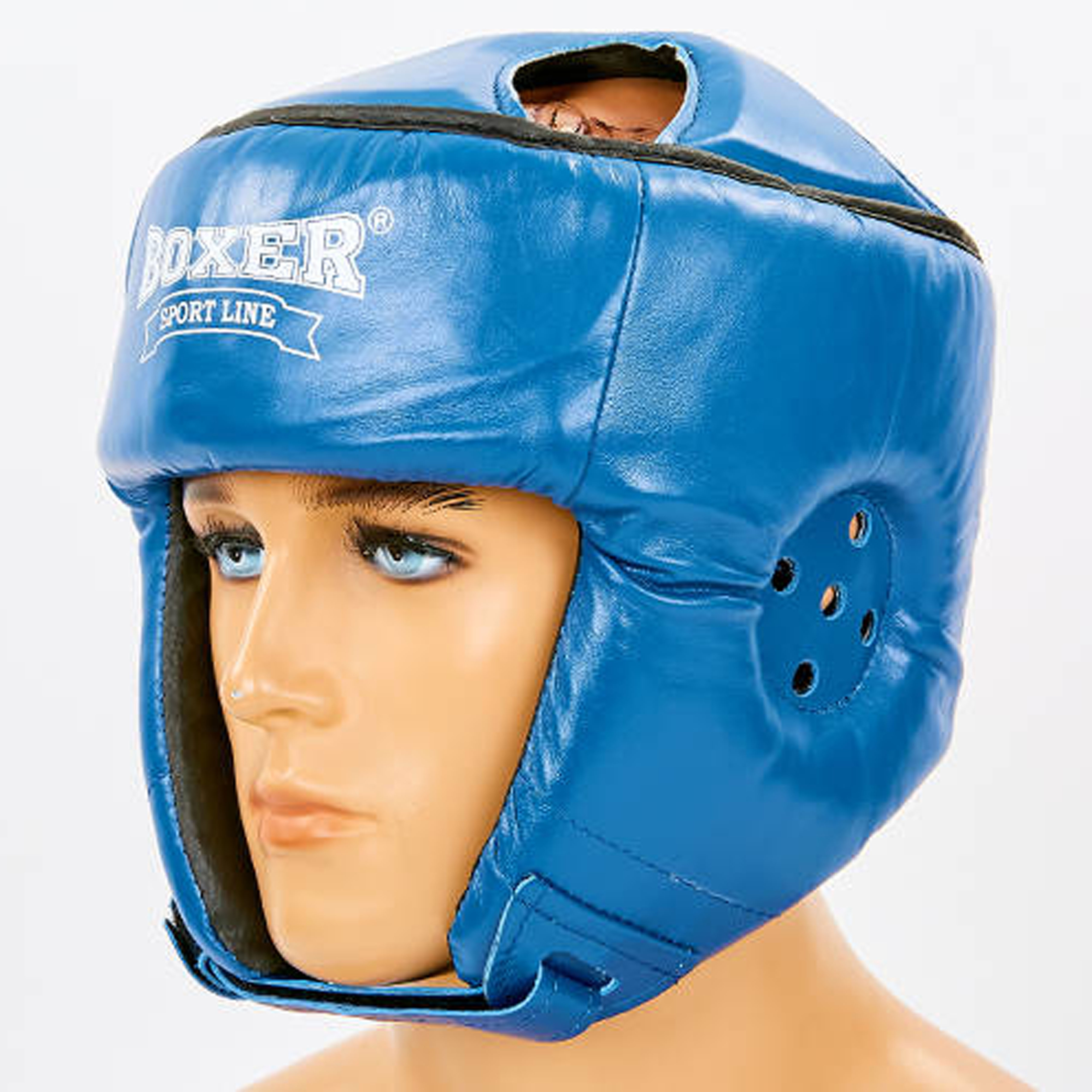 

Шлем боксерский открытый с усиленной защитой макушки кожаный BOXER Размер L 2029-C