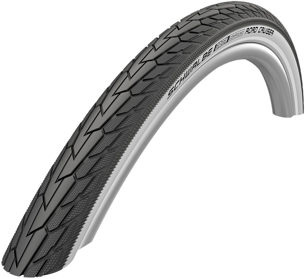 

Покрышка SCHWALBE 27.5x1.40 650x35B (37-584) ROAD CRUISER K-Guard B/W HS484 Green Compound, 50EPI (TIR-47-51)