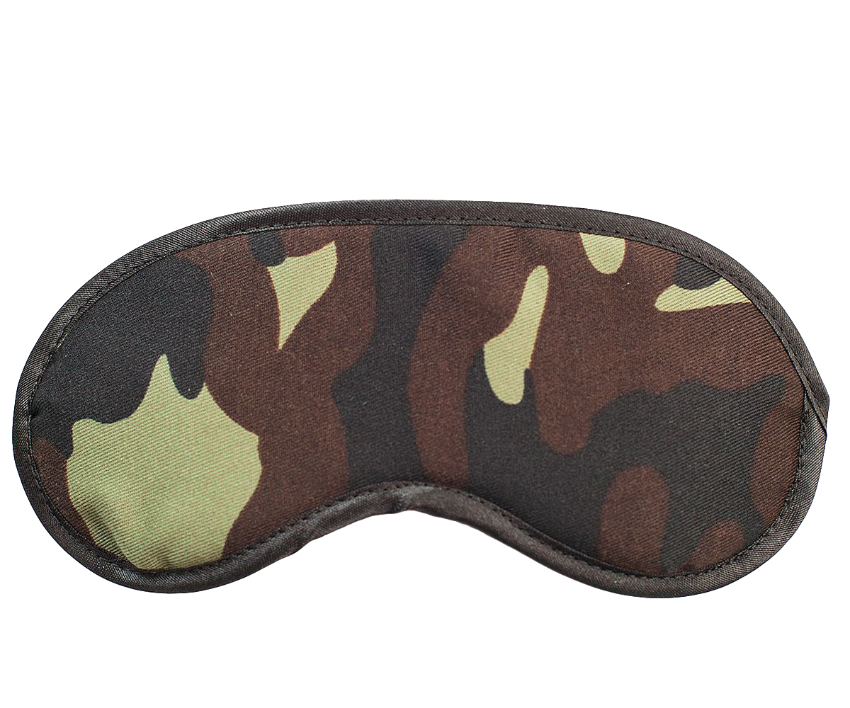 

Маска для сна с мягким носиком Silenta Military