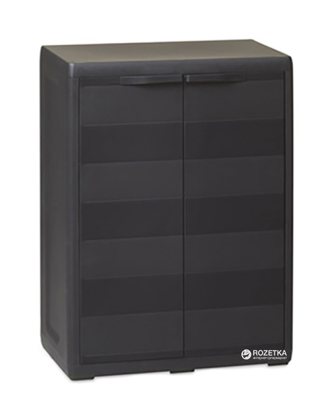 

Пластиковый шкаф Toomax Elegance S 2 двери Черный