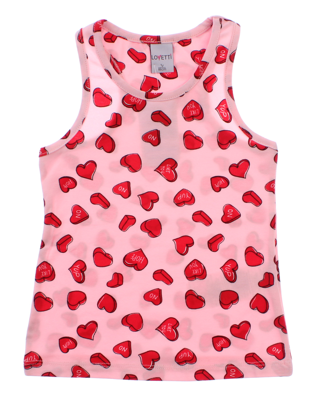 

Майка Lovetti Розовый 128 см 145