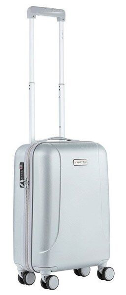 

Чемодан на 4-х колесах (малый) CarryOn Skyhopper серебристого цвета (927144)