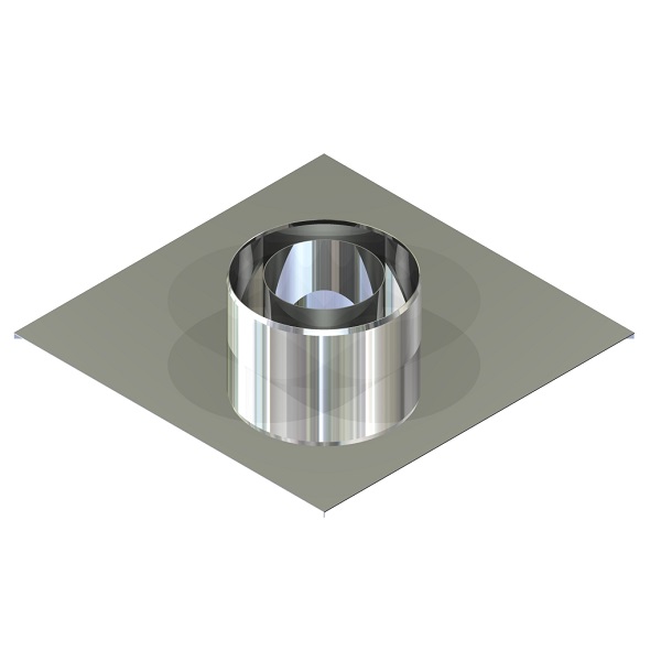 

Подставка настенная Фабрика ZIG для дымохода 150/220 н/н 0,6 мм