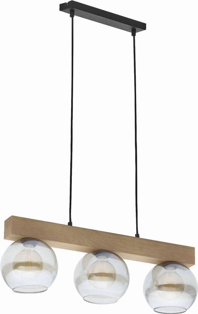 

Люстра TK Lighting 4254 ARTWOOD GLASS