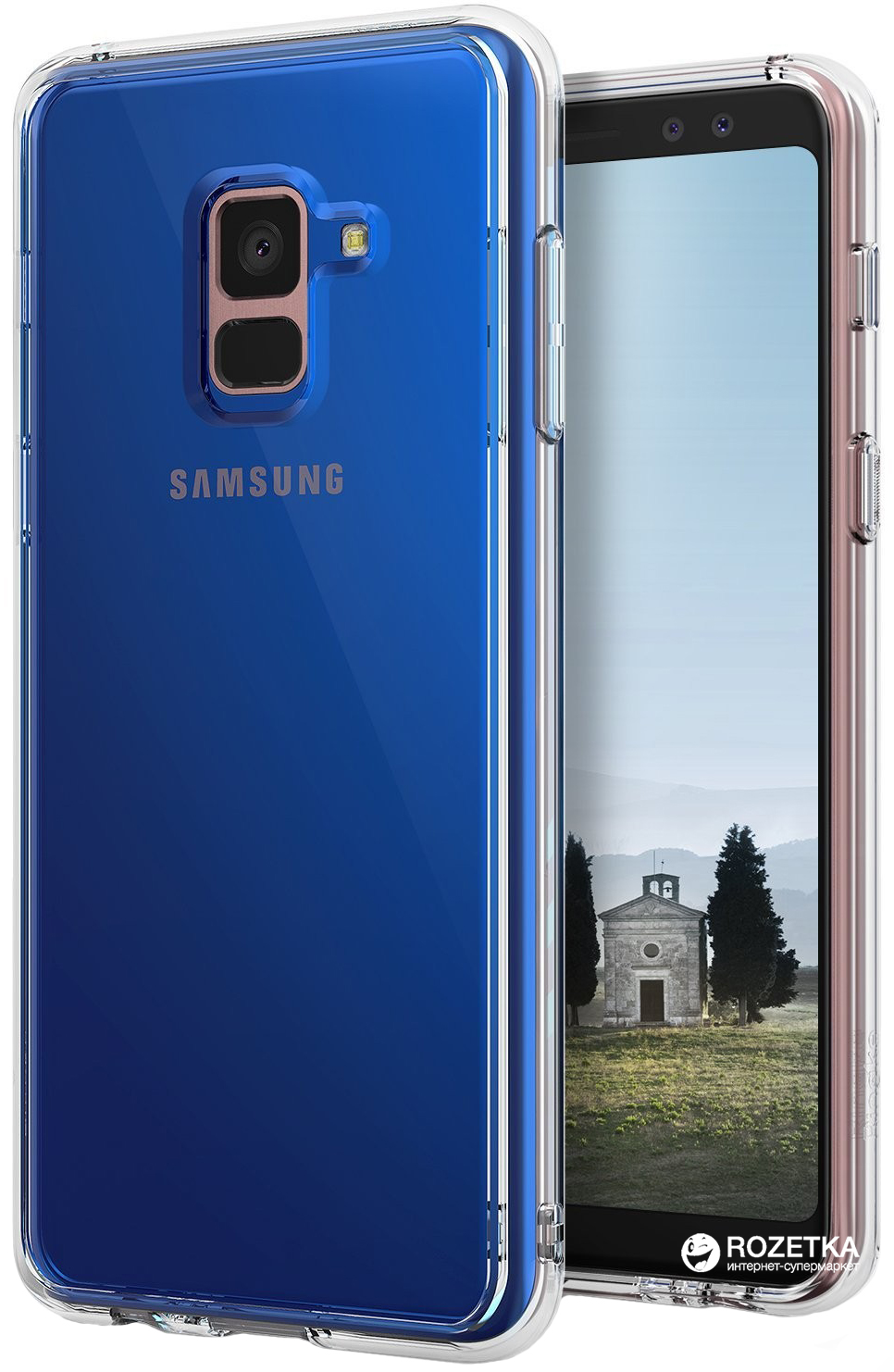 

Панель Ringke Fusion для Samsung Galaxy A8 2018 Clear