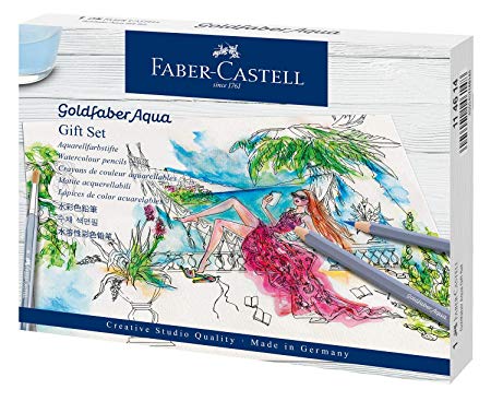 

Набор акварельных карандашей 18 предметов Faber-Castell Goldfaber Aqua
