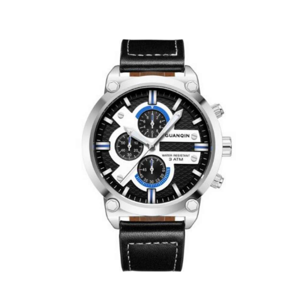 

Часы Guanqin Silver-Black-Black GS19088 CL