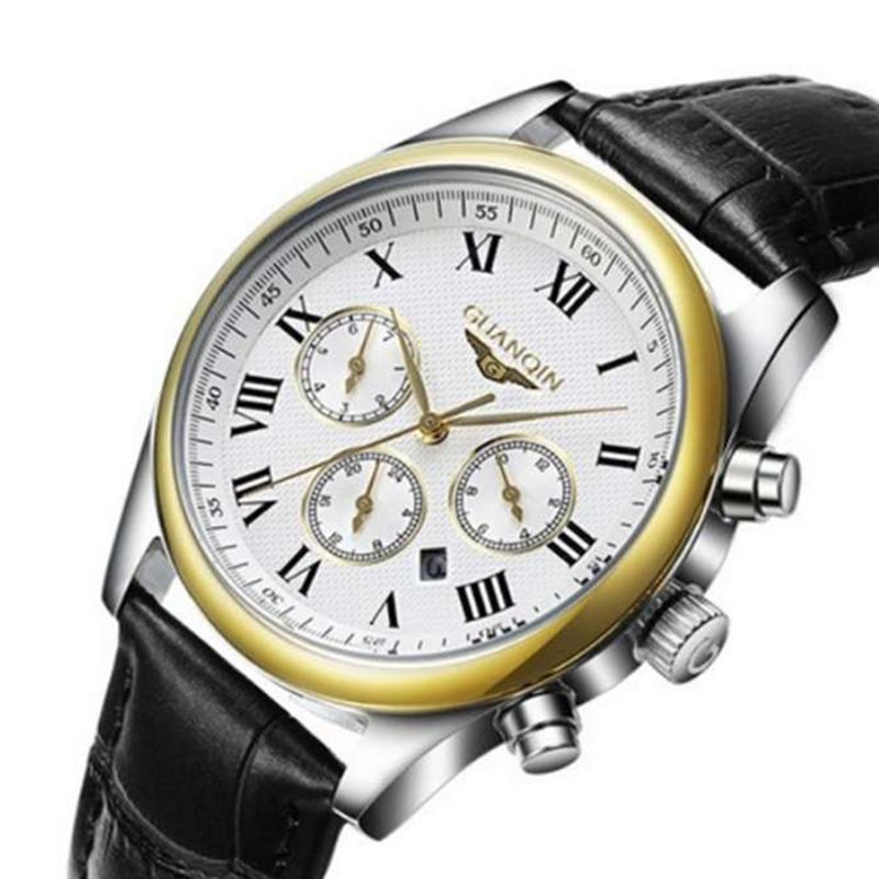

Часы Guanqin Gold-White-Black GQ25 CL