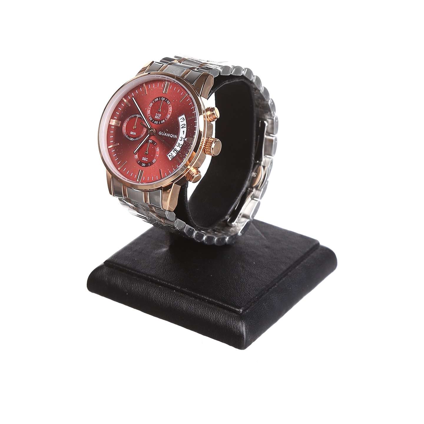 

Часы Guanqin Gold-Red-SilverGold GS19053 CS