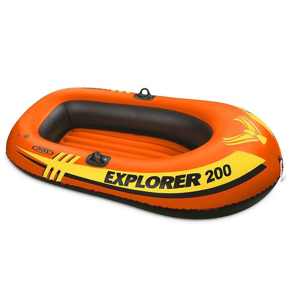 

Лодка Intex 58330 Explorer 200, надувная пвх 185 х 94 х 41 см, полутораместная