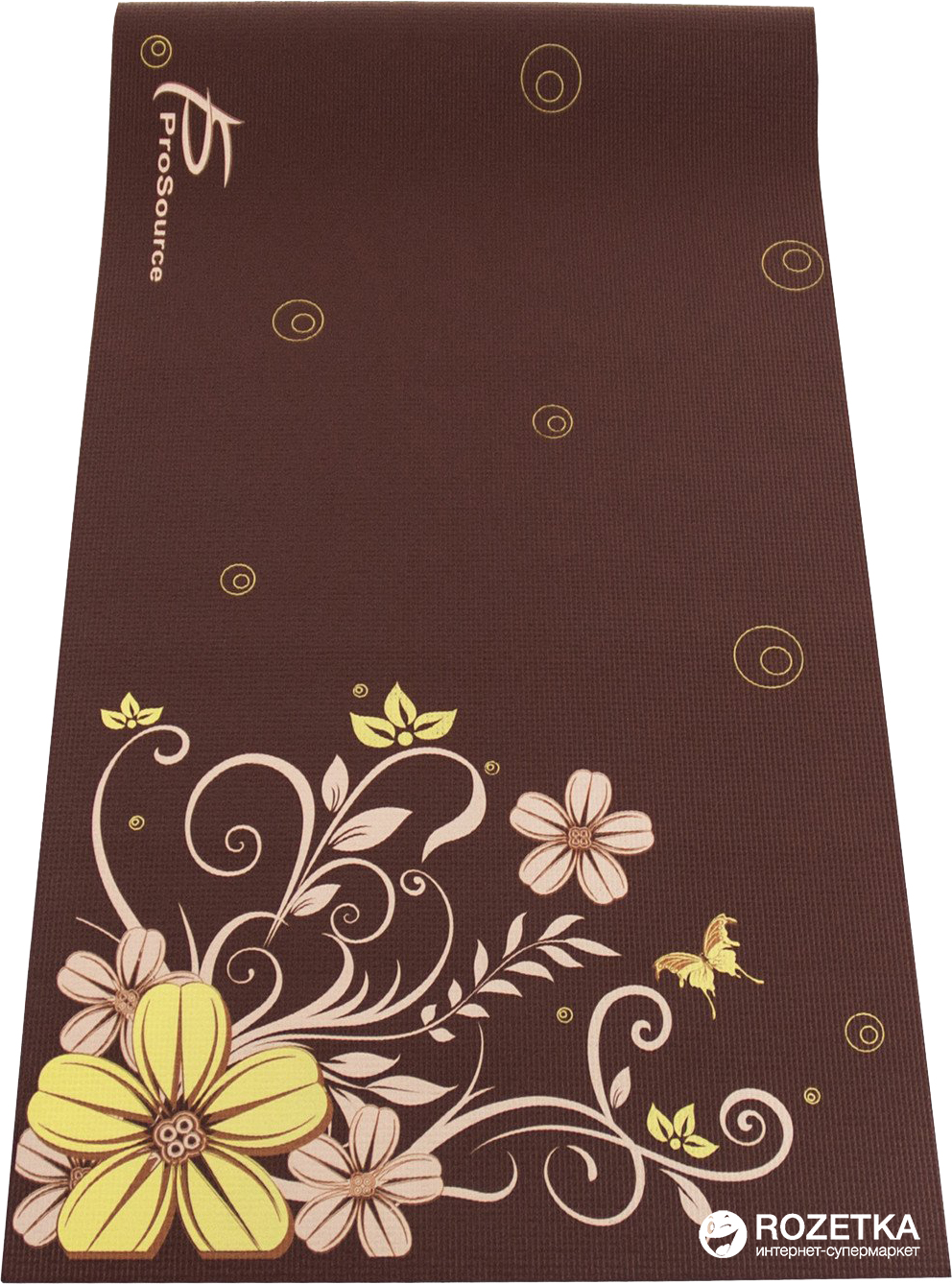 

Дизайнерский коврик для йоги ProSource Floret Yoga Mat 5 мм 183х61х0.5 см (PS-1921)