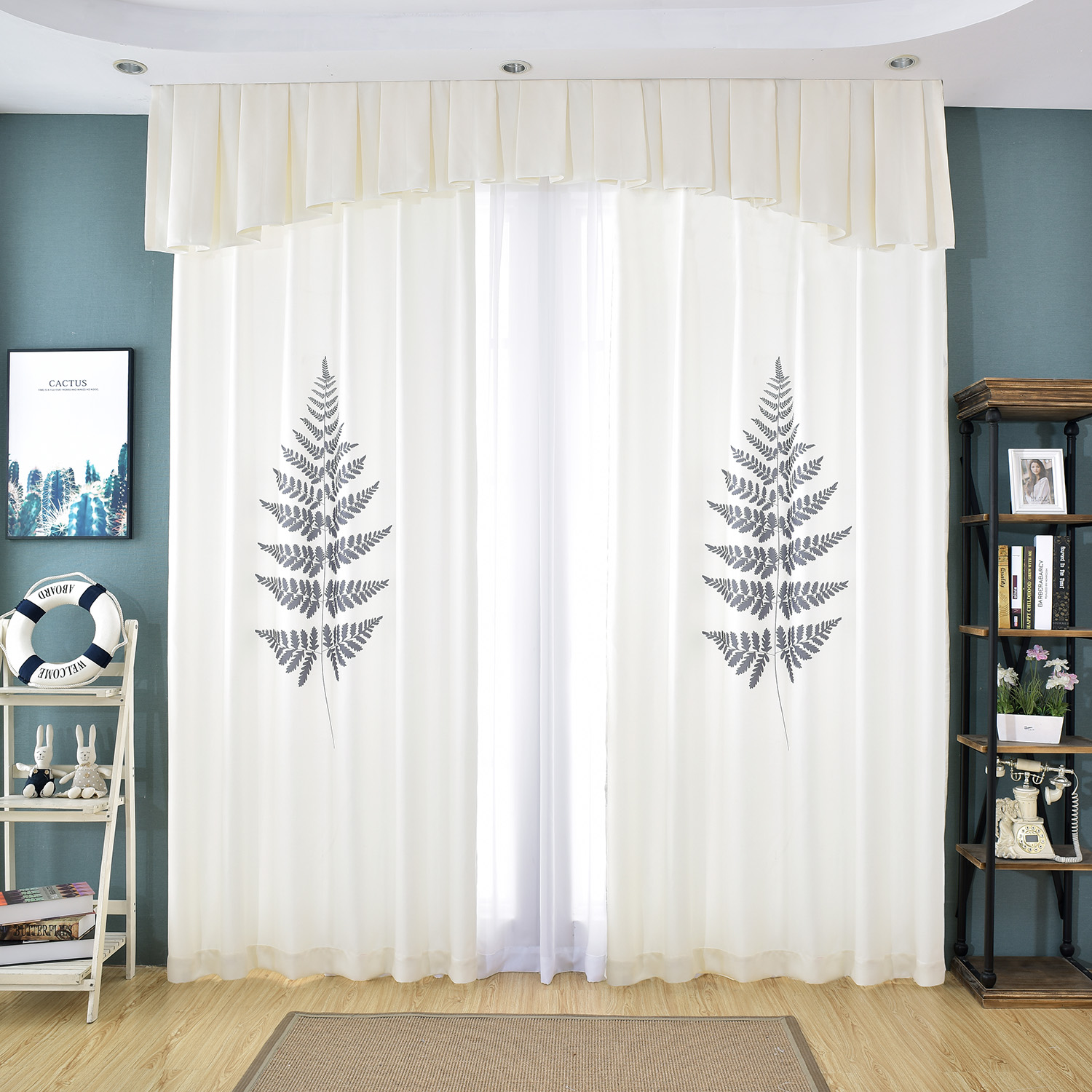 

Штора Папоротник 185 х 265 2 шт. Berni Home