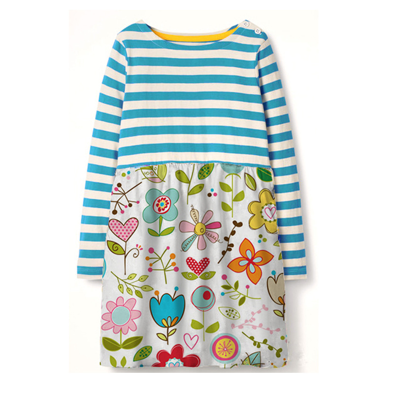 

Платье для девочки Полевые цветы Jumping Meters (92 / 18-24 мес) Белый