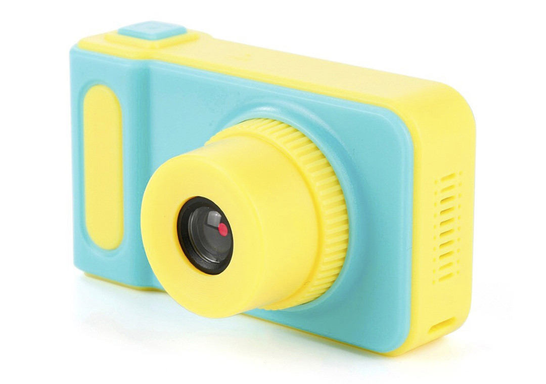 

Детский цифровой фотоаппарат Smart Kids Camera V7 Синий с желтым