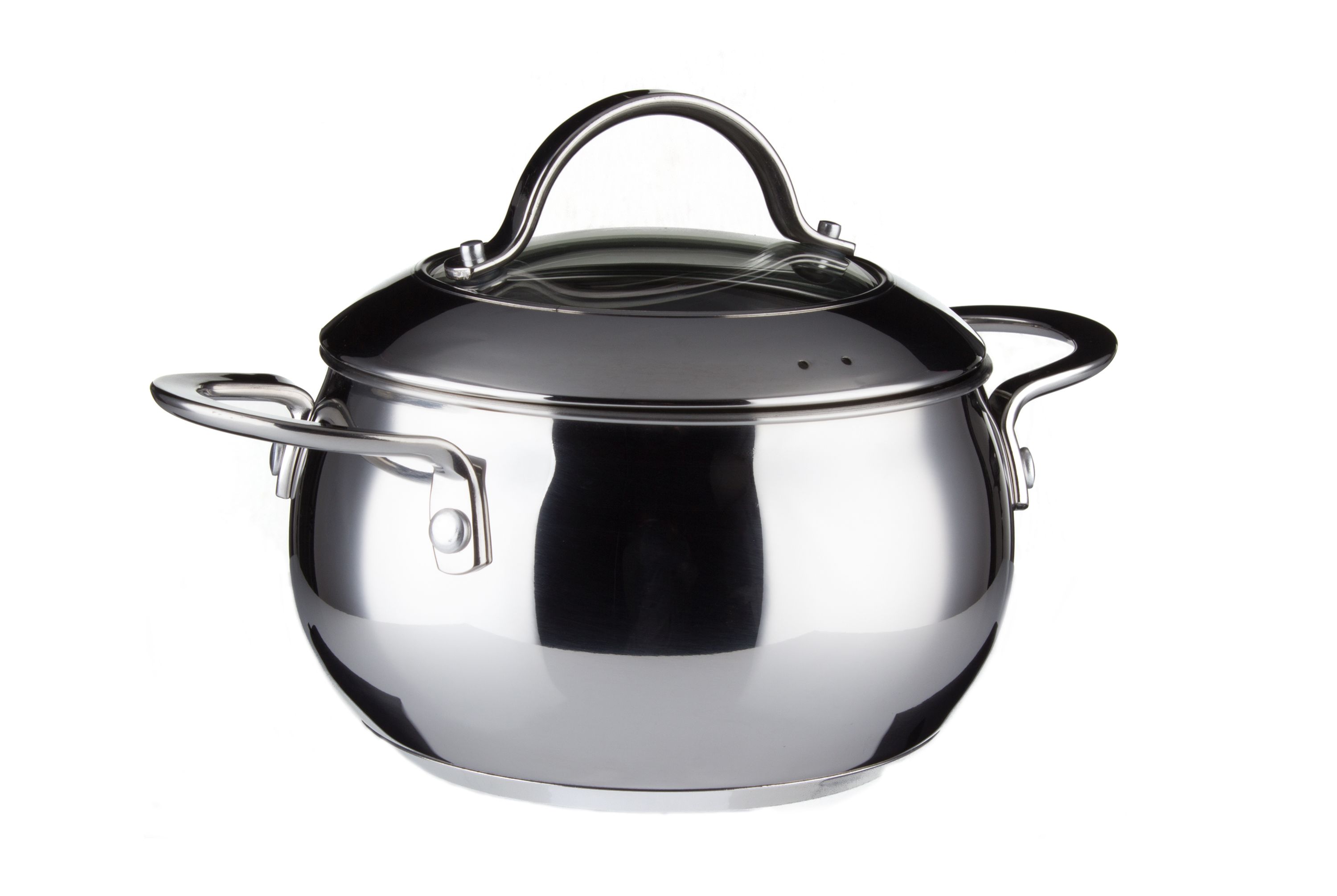 

Кастрюля с крышкой VINZER Grand Majestic Glossy Ø 16 см 2.2 л [89161]