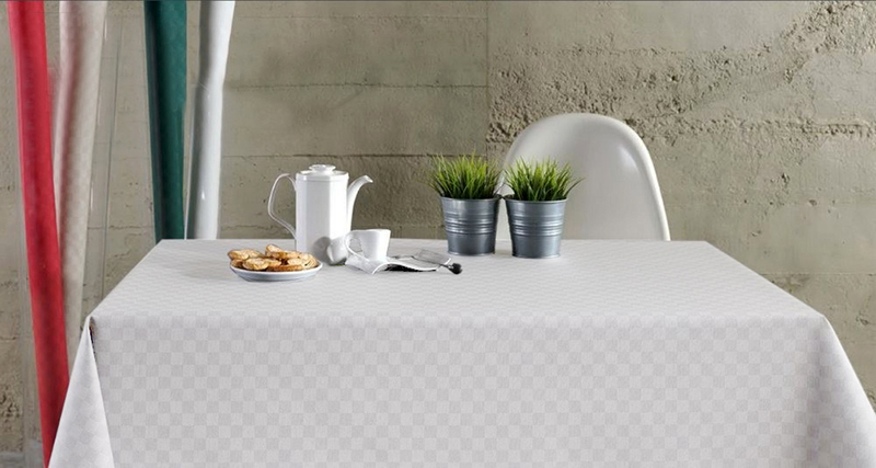 

Скатерть на стол (8471) Time Textile 160x300 см Молочный 000046670