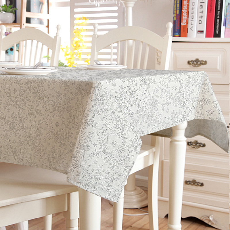 

Скатерть на стол (8866) Time Textile 140x240 см Серебристый 000047023