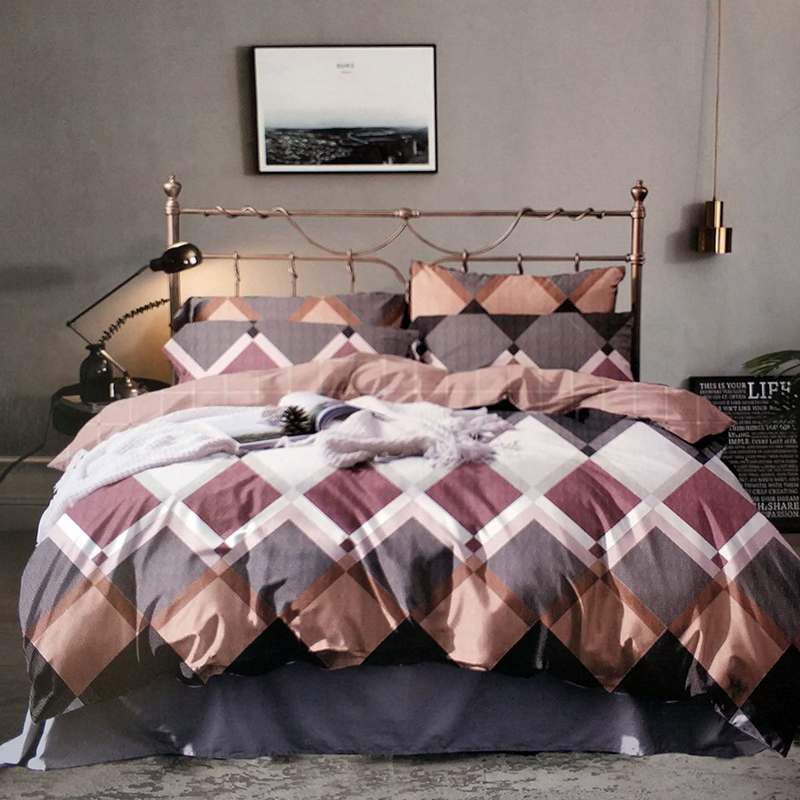 

Комплект постельного белья (9677) Elway 160x210 см (2шт) Разноцветный 000045229