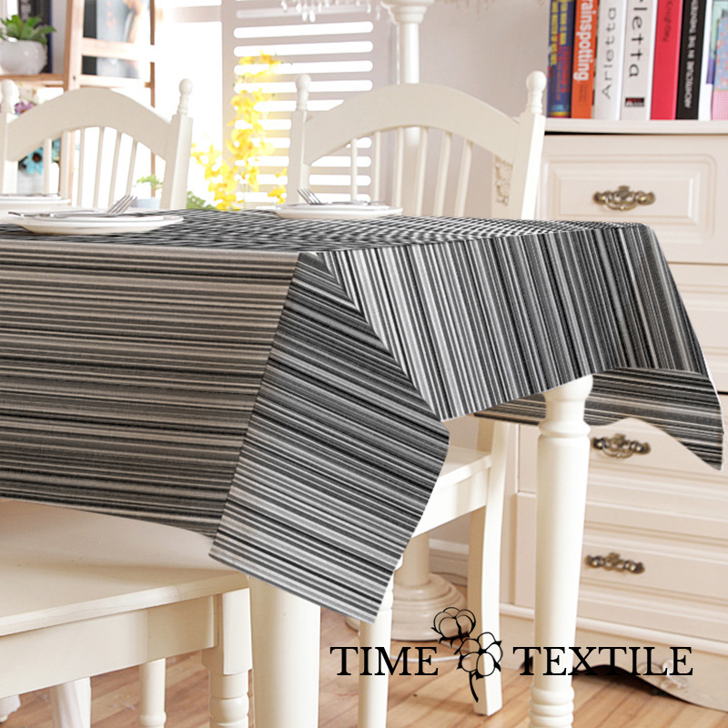 

Скатерть на стол (8390) Time Textile 140x140 см Черно-белый 000046344