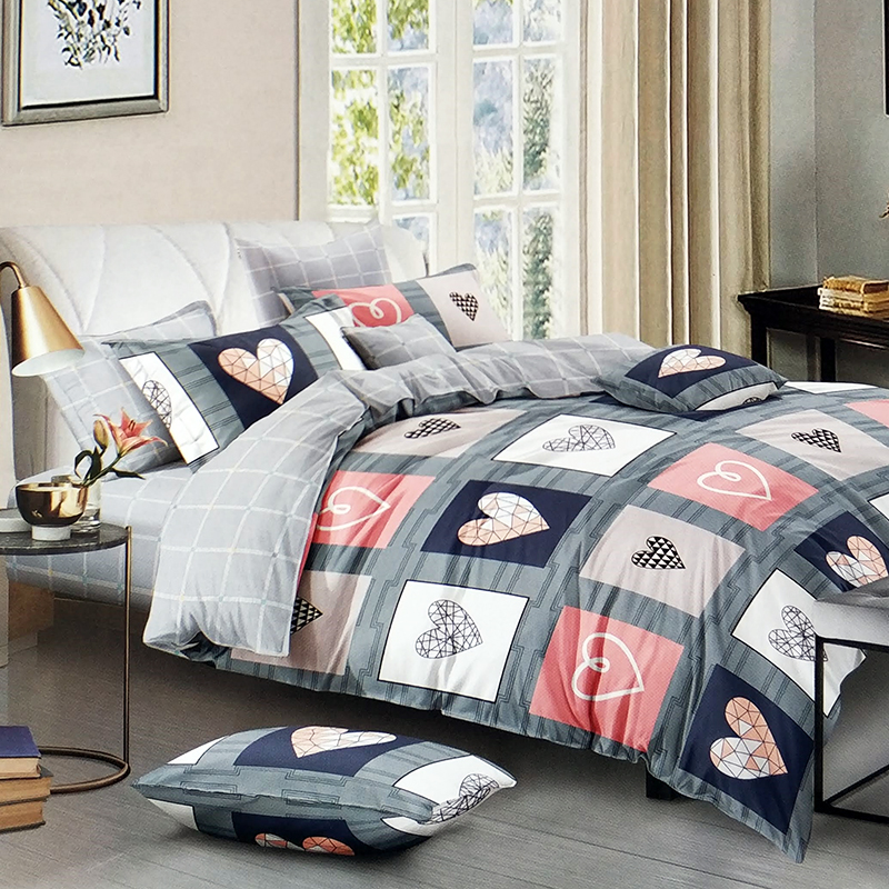 

Комплект постельного белья (9700) Elway 160x210 см Серый 000045210
