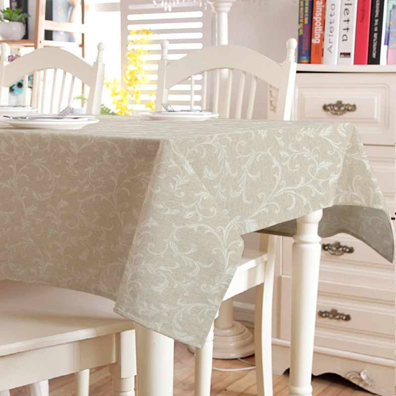 

Скатерть на стол (8649) Time Textile 150x250 см Бежевый 000047201