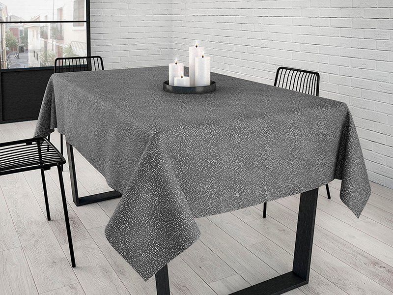 

Скатерть на стол (8516) Time Textile 140x180 см Серый 000046853