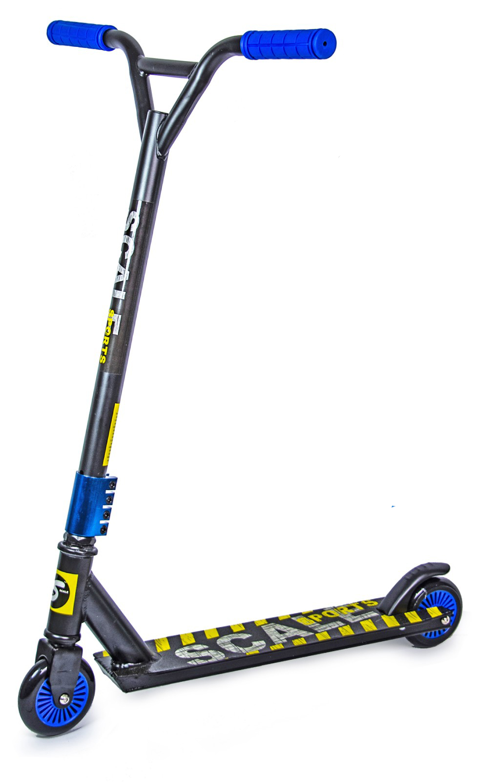 

Трюковый самокат Scale Sports Черно-синий 000050704