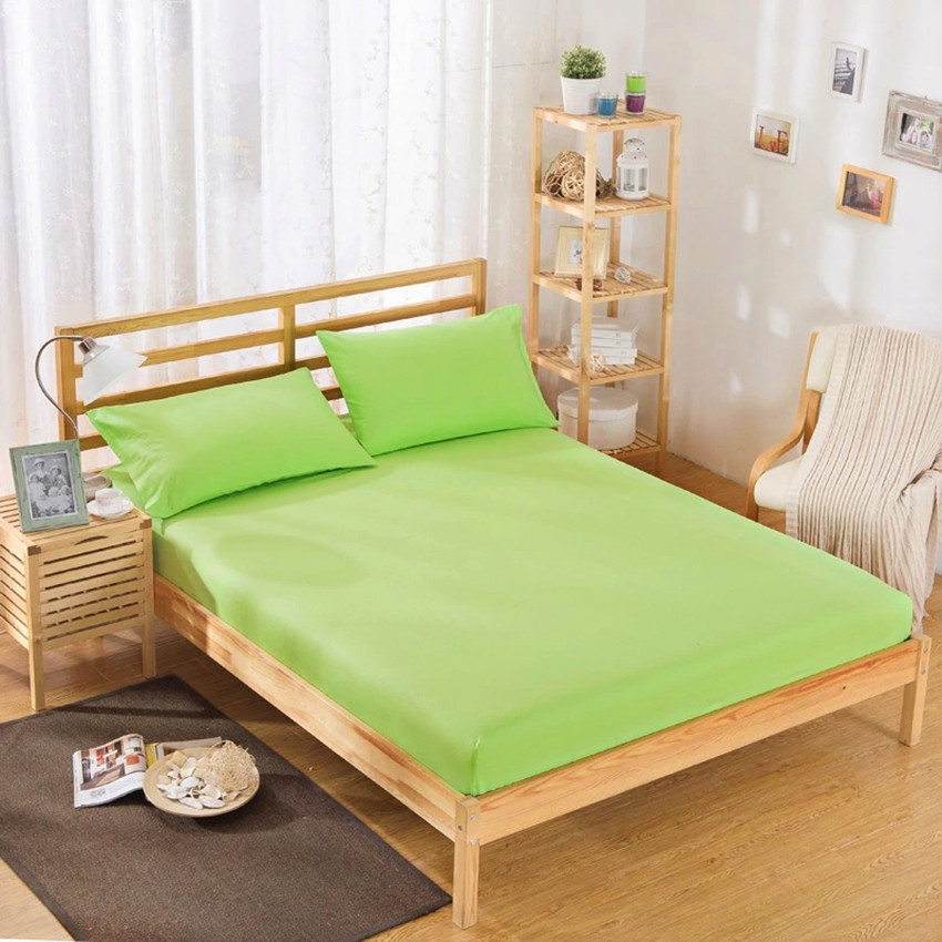 

Простынь на резинке TAG tekstil 180х200х20 см Салатовый 000049029