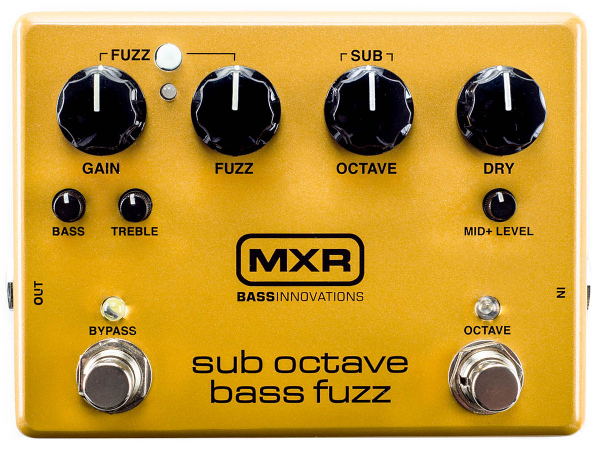 

Гитарный эффект DUNLOP M287 MXR SUB OCTAVE BASS FUZZ