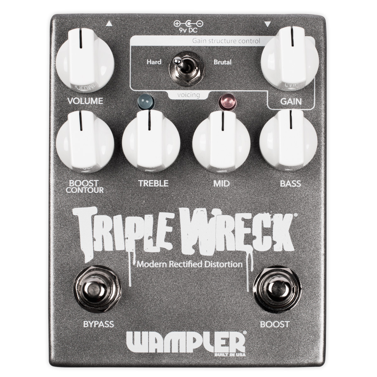 

Педаль хай-гейн дисторшн WAMPLER TRIPLE WRECK
