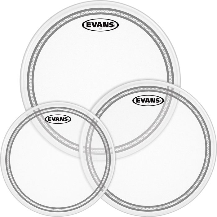 

Пластик для ударных EVANS ETPEC2SCTD-F EC2 COATED FUSION
