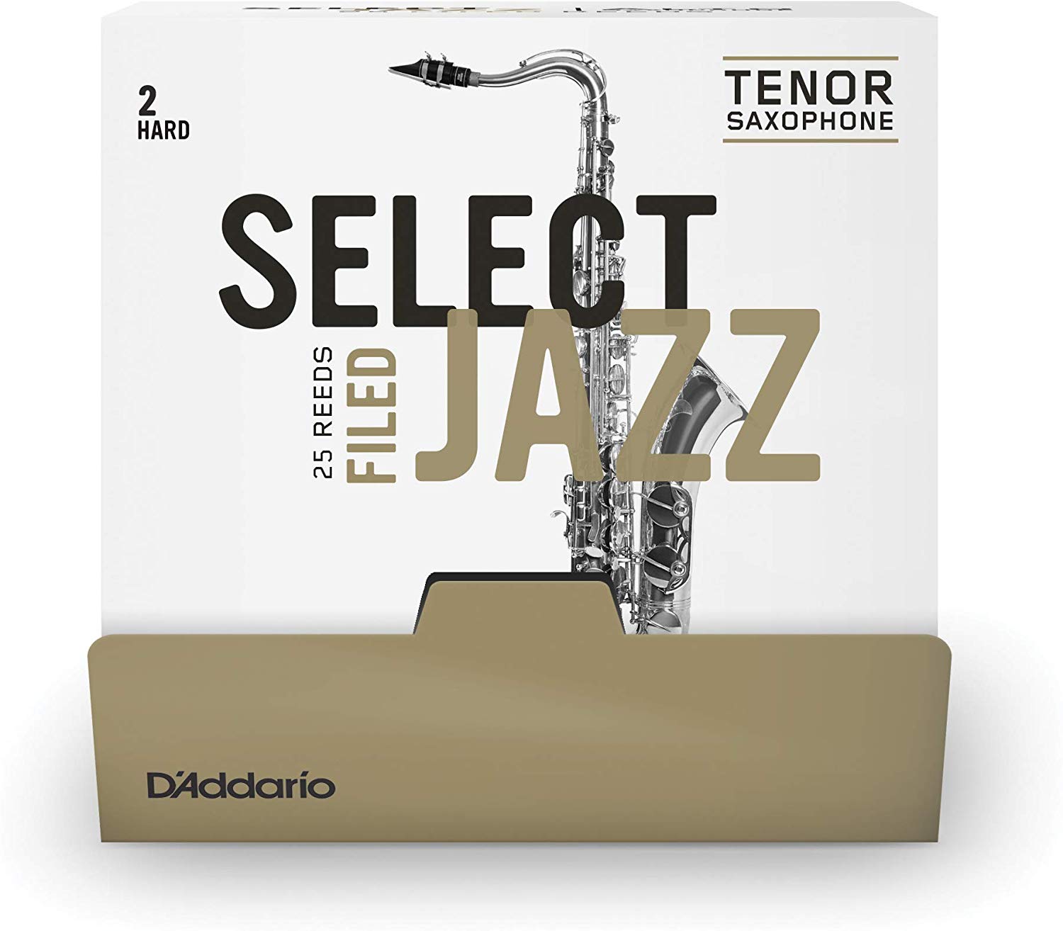 

Трости для тенор саксофона D`ADDARIO RSF01TSX2H-B25 Select Jazz - Tenor Sax Filed 2H - 25 Box