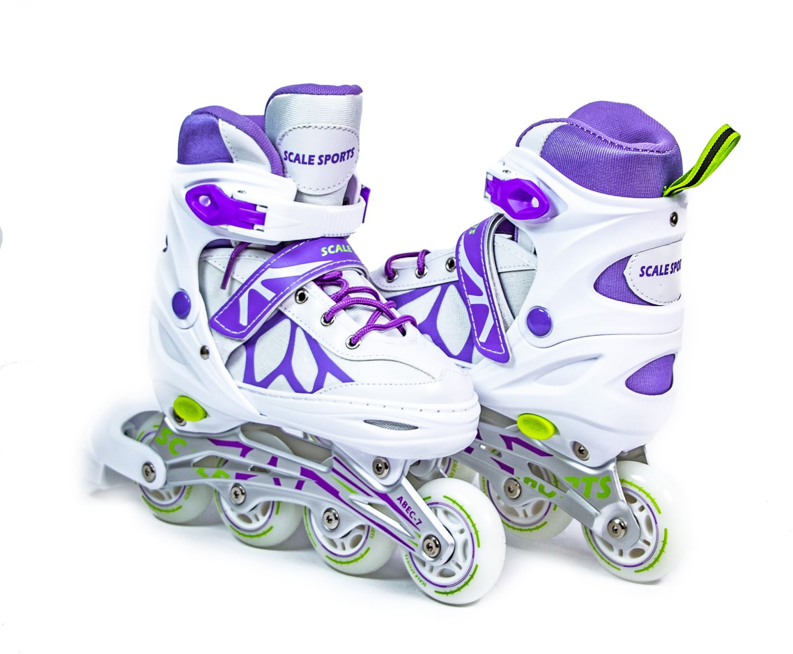 

Детские ролики Scale Sports 34 - 37 Бело-фиолетовый 000050724