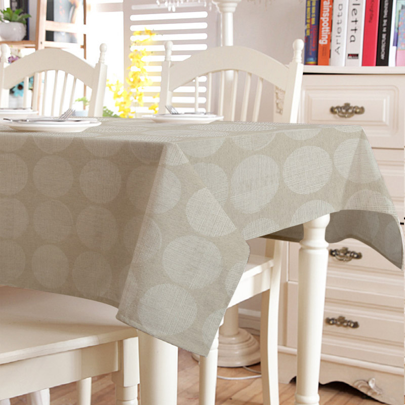 

Скатерть на стол (8652) Time Textile 150x180 см Бежевый 000047188
