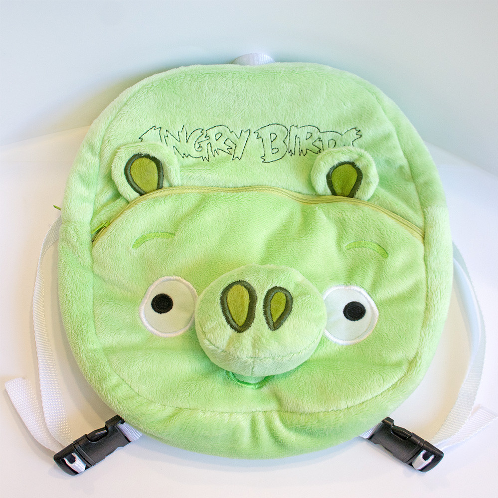 

Рюкзак детский Weber Toys Angry birds Свинья 33см (SKU_601-mg)