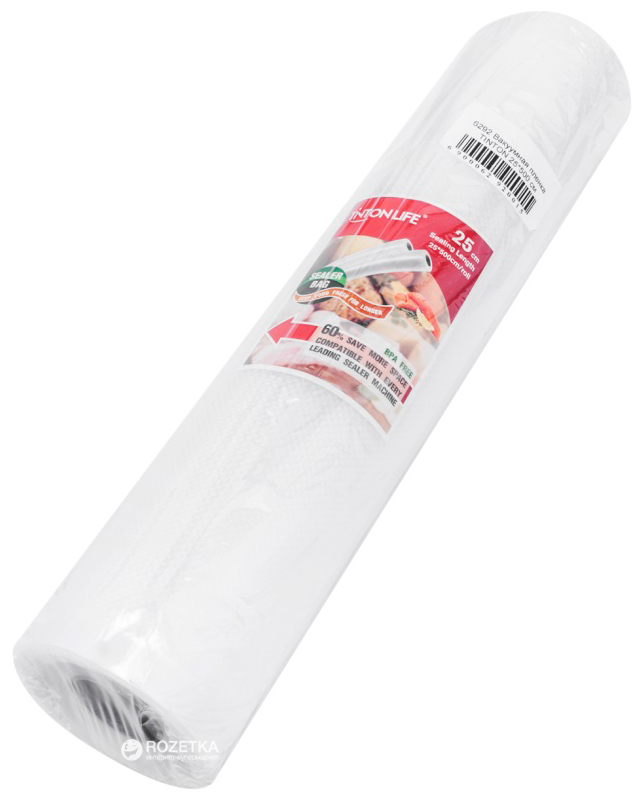 

Змінна плівка для вакуумного пакувальника TINTON LIFE 25x500 см