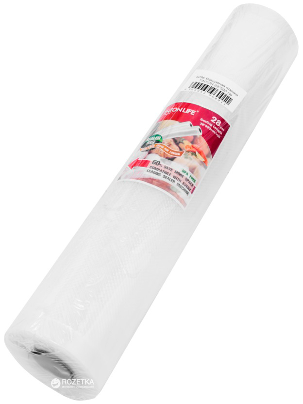 

Змінна плівка для вакуумного пакувальника TINTON LIFE 28x500 см