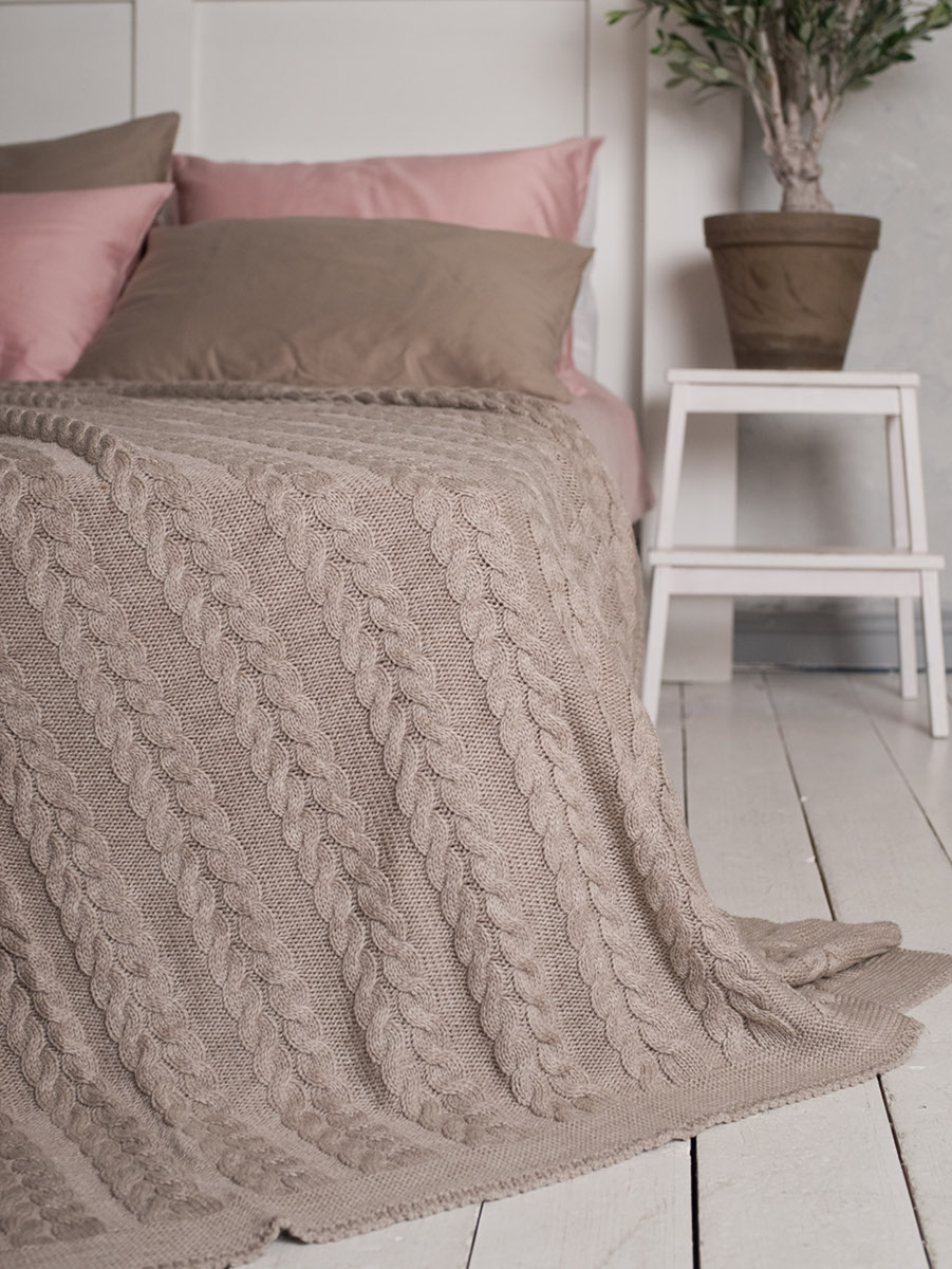 

Плед Betires Home Bremen 220x240 Beige