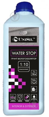 

Грунтовка UNISIL Water Stop (концентрат 1:10), 1 л