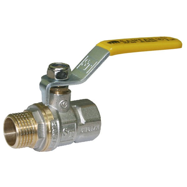 

Кран шаровый SANTAN Professional 605, НВ ЖР 1 1/2"