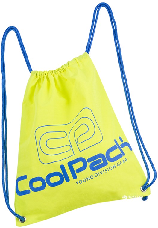 

Сумка для обуви CoolPack 37 x 44 см Neon Yellow (93156CP)