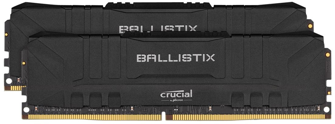 Оперативна пам'ять Crucial DDR4-2666 16384MB PC4-21300 (Kit of 2x8192) Ballistix Black
